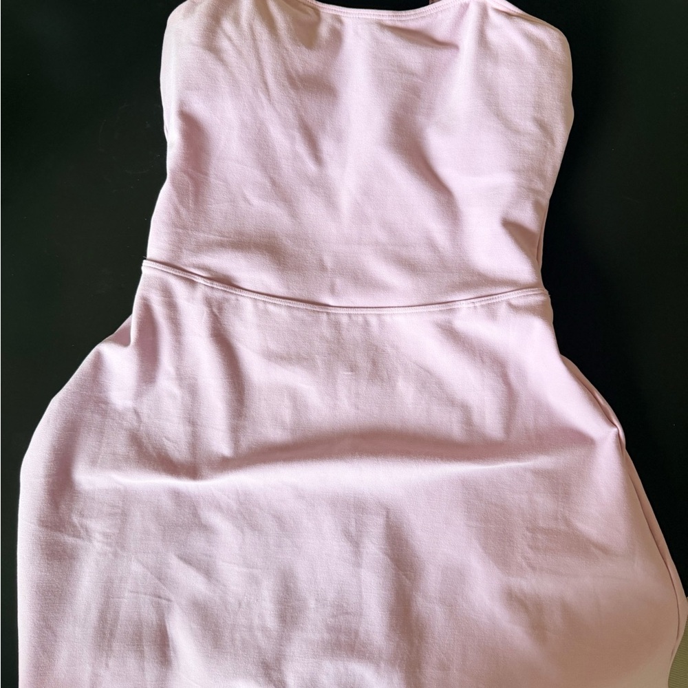 Pink Sleeveless Tennis Dress